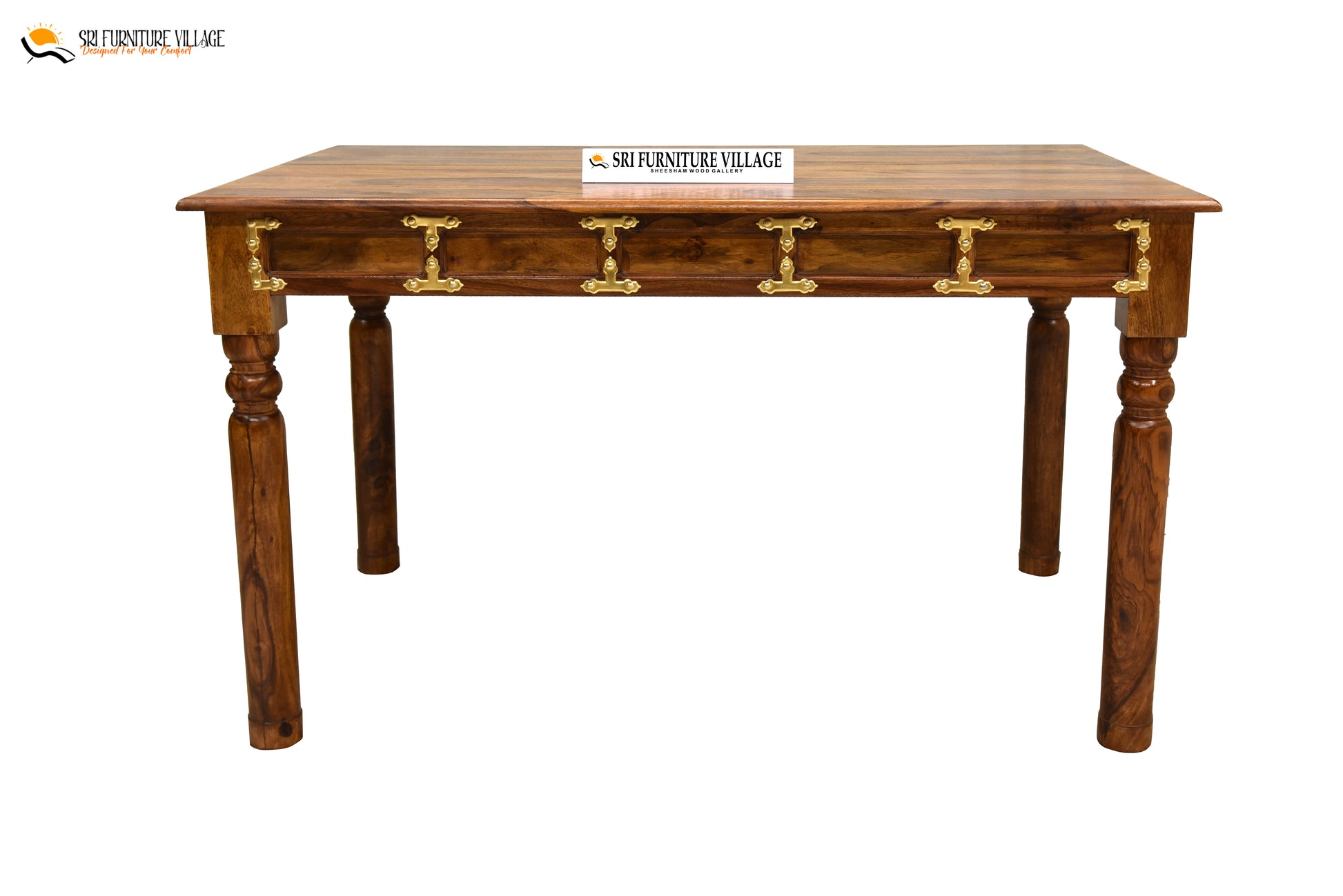 Natural 4 Seater Dining Table Set