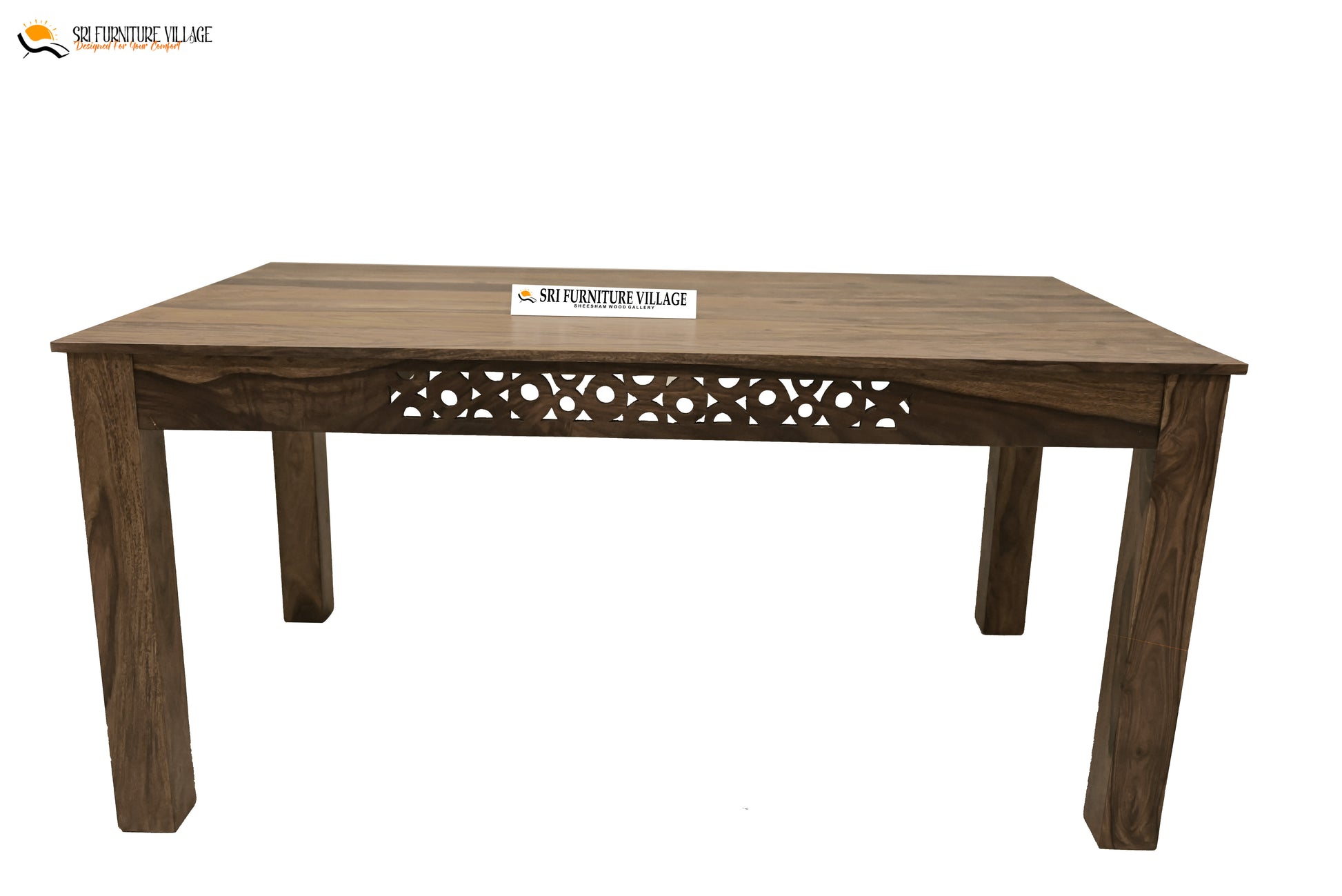 Stone / 6 Seater Dining Table Set