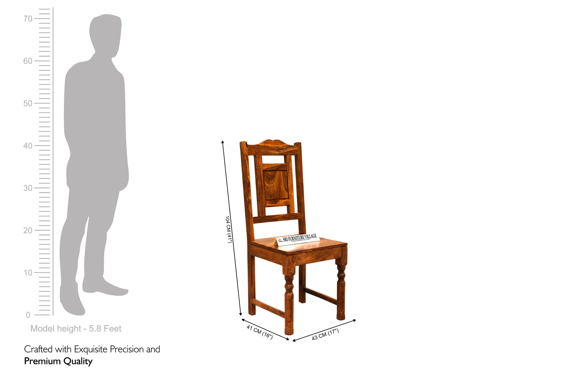 Natural 6 Seater Dining Table Set