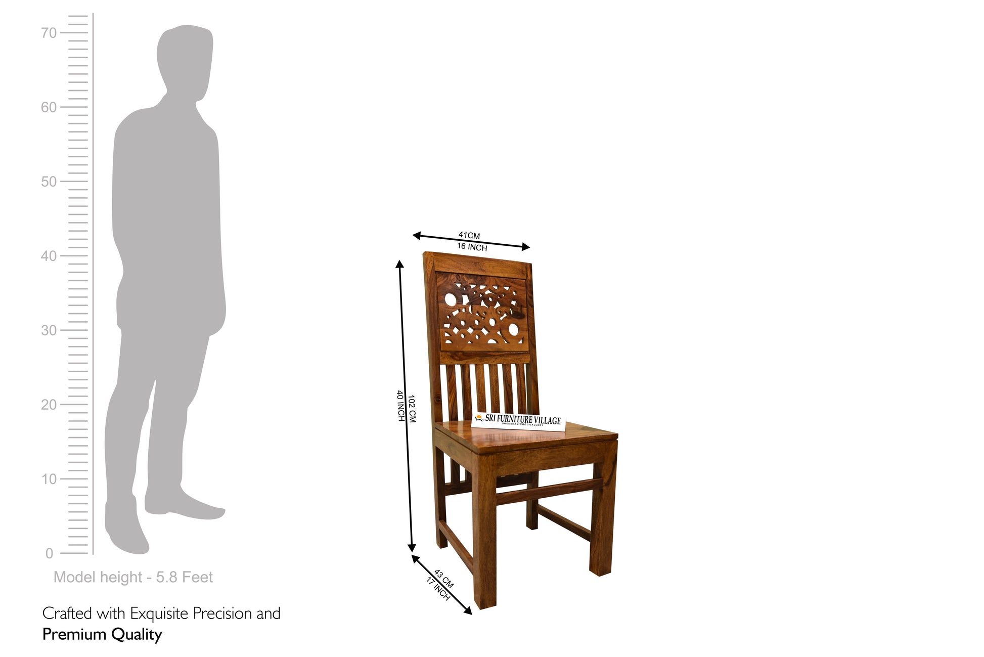 Natural / 6 Seater Dining Table Set