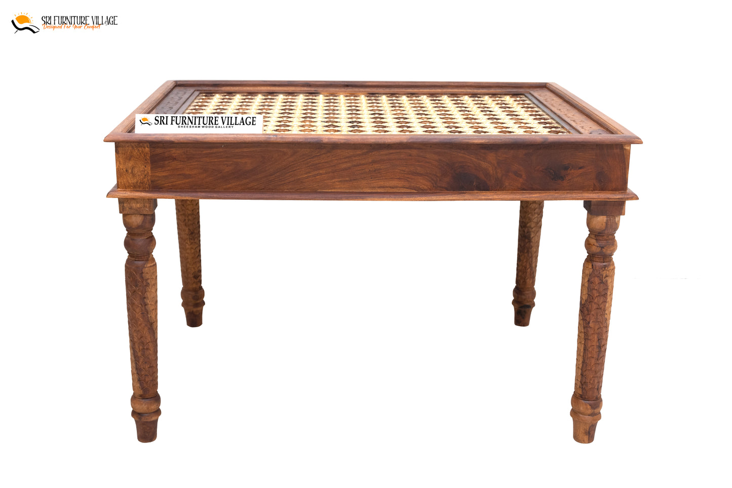 Natural / 4 Seater Dining Set